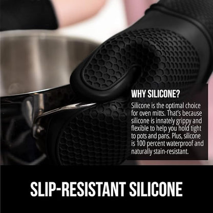 Heat-Resistant Grill Gloves (2pcs)