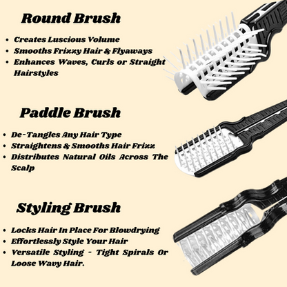 FlexBrush™ - The Ultimate 3-In-1 Brush